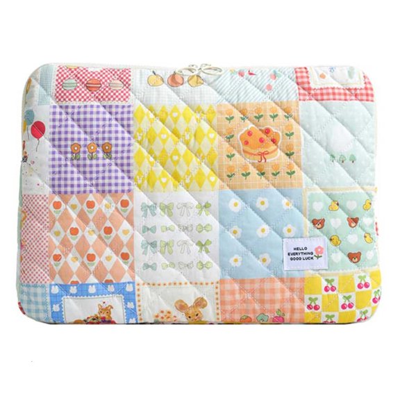 SIEYIO Flower Pattern Laptop Sleeve Case Bags Shockproof Computer Cover Bag Tablet