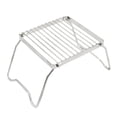 thumbnail image 1 of SIEYIO Folding Campfire Grill Stove Stand Stainless Steel Camp Fire Cooking Racks Grill Stove Stand for Outdoor Campings Hiking, 1 of 10