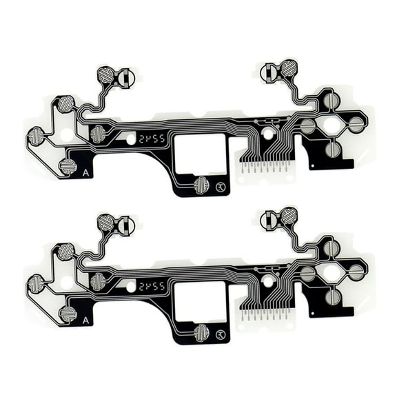SIEYIO For PS5 V3.0 Controller Replacement Handle Keypad Repair Pads Flexible Shake Controller Membrane Conductive Film