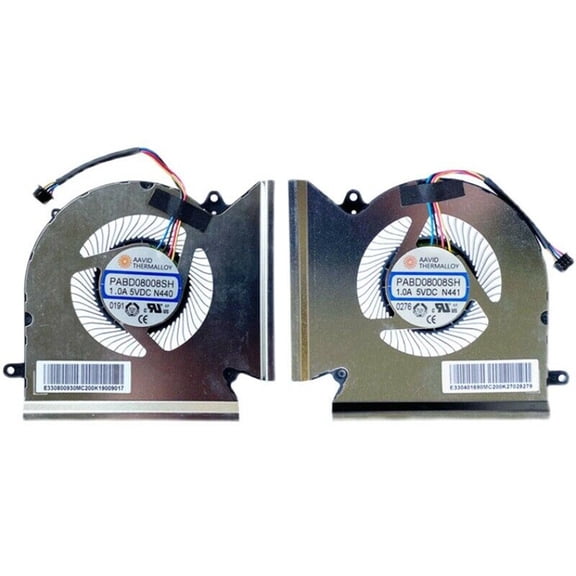 SIEYIO GPU Cooling Fan Laptop Cooler Portable for MSI GE66 GP66 Fan 5V 1.0A Radiator