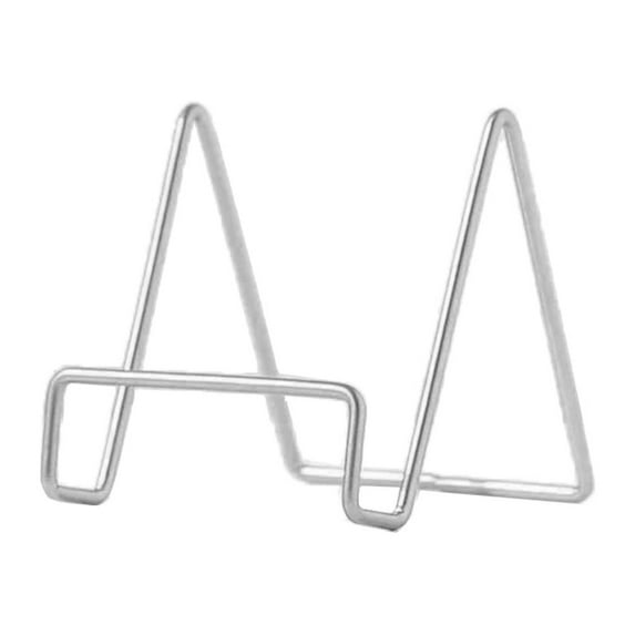 SIEYIO Geometric Stand Metal Wire Display Stand Book Newspaper Collection Storage Rack for Magazine Organizer Holder