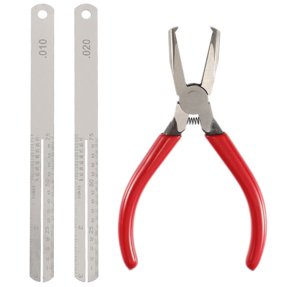 SIEYIO Guitar Bass String Fret Puller Fret Clamp Fret Flat Head Plier Fret Nipper Tool