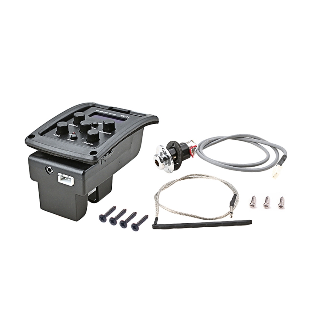 SIEYIO Guitar Equalizer One Board Preamp Pickup Tuner Volumes Control