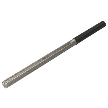 A-xctoe Guitar Fret Crowning File - 3 Edge Tool (Narrow/Medium/Wide) With Rubber Handle For Fret Leveling & Dressing
