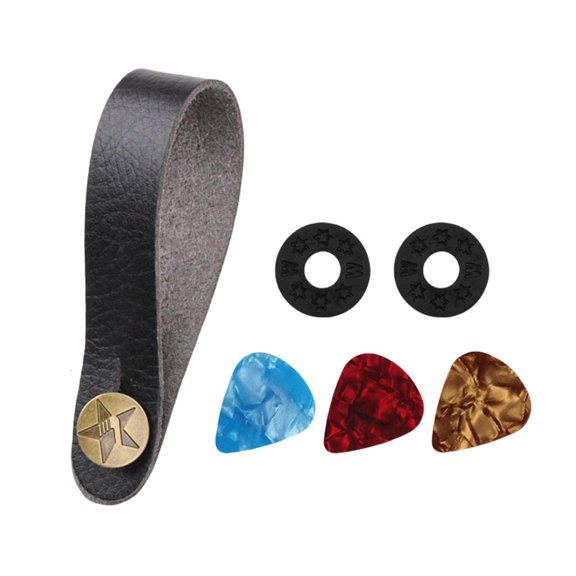 SIEYIO Guitar Strap Holder Button Safe Lock Guitar Neck Strap Button for Ukulele Bass