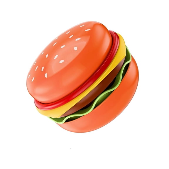 SIEYIO Hamburger Shape 5Pcs Ceramic Set Oven Safe Dishwasher Friendly Kitchen Essential