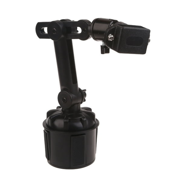 SIEYIO Handheld Radio Stand Adjustable Auto Cup Mount Bracket Car Walkie Talkie Holder