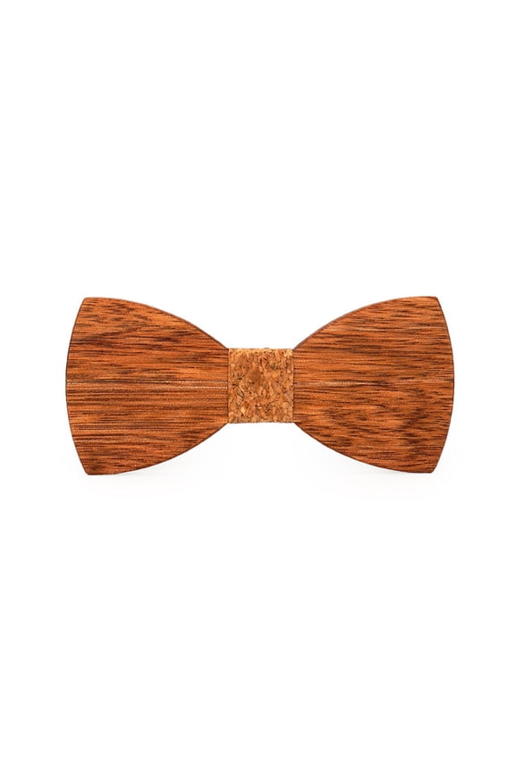 Handmade Customized Solid Wood Bow Tie for Creative Wedding Wooden Bowtie Neckti