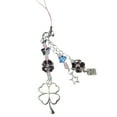 thumbnail image 1 of SIEYIO Handmade Four Leaf Clovers Phone Charm Stylish Phone Chain Phone Accessory Portable Keychain for Trendy Women Ladies, 1 of 11
