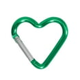 thumbnail image 1 of SIEYIO Heart Carabiner Clip Spring Snap Hook for Camping Hiking Fishing Dog leashes, 1 of 9