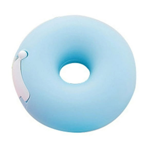 SIEYIO Heart and Donut Shape Tape Dispenser Creative-Washi Tapes Cutter Practical Invisible Tape Cutter with Small Tape Inside