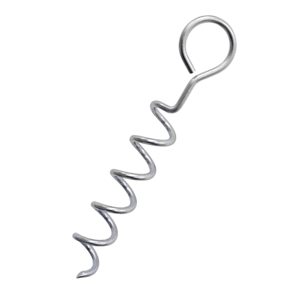 SIEYIO Heavy Duty Trampoline Stakes Tie Down Spirals Ground Anchors Stakes Durable