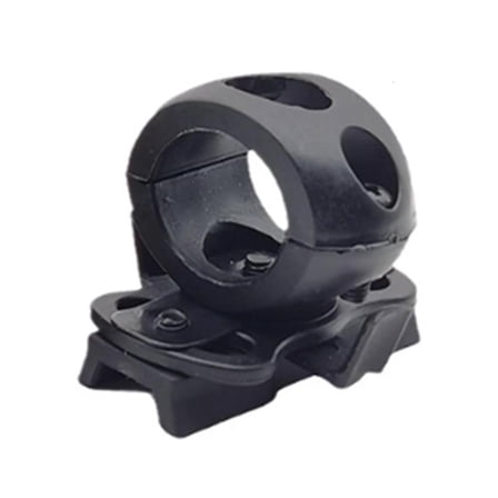 SIEYIO Helmet Flashlight Holder Quick Release Flashlight Clamp