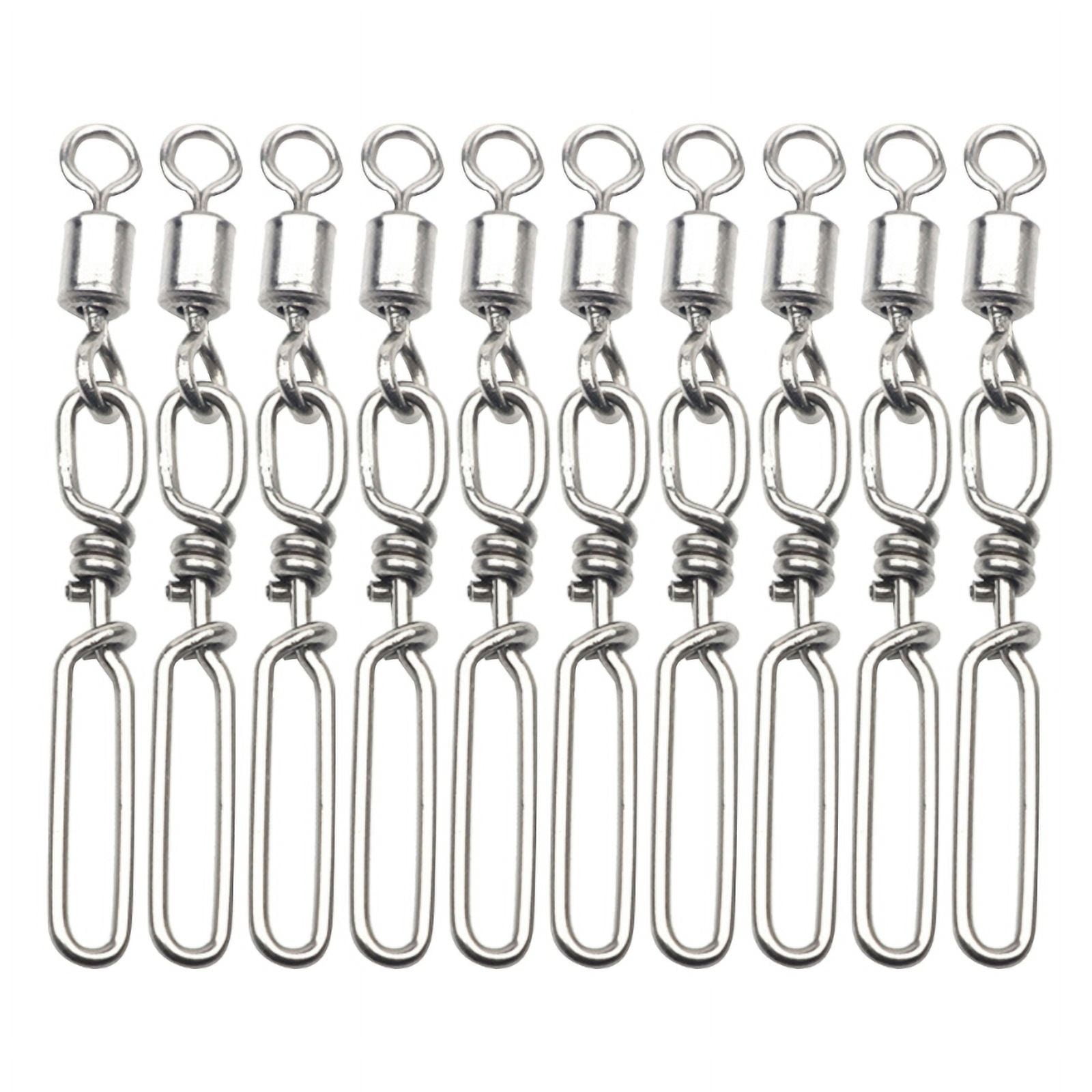 SIEYIO High Strength Fishing Swivels Snap Swivels BallBearing Swivel