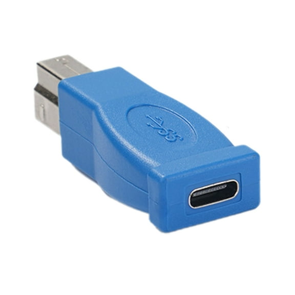 SIEYIO Highly Speed USB B Male Connectors USB C Female to Printer Male Adapter