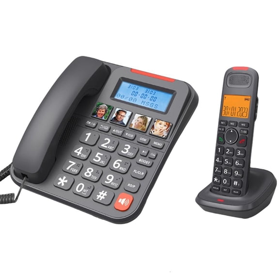 SIEYIO Home Telephone with Customizable Ringtone Selection and Volumes Control for Every Caller