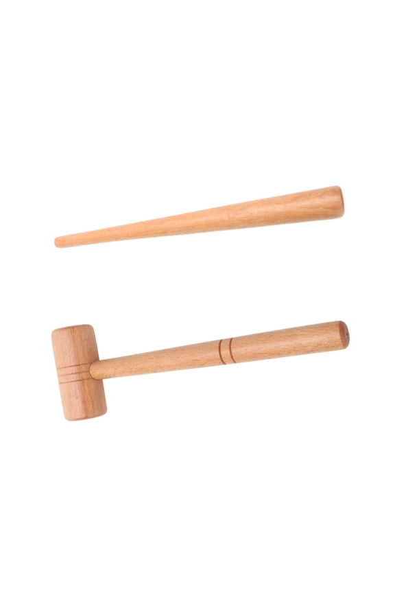 Jewelry Wood Hammer Rings Repair Tool Jewelry Repair Hammer Practical Rings Resizer Rings Shaping Mallet Wood Texture