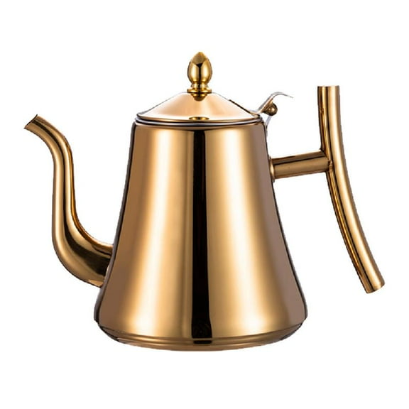 SIEYIO Kitchen Thick Stainless Steel Teapots Tea Kettle with Infuser Coffee Induction Cooker Kettle Water Kettle 3 Capacity