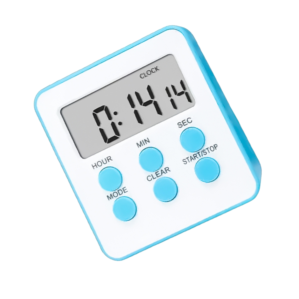 SIEYIO LED Display Timer Clock Cooking Stopwatch Time Management Tool ...