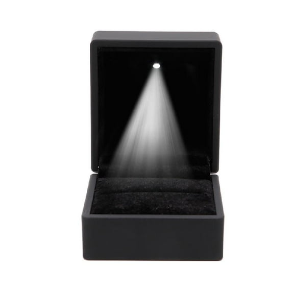 SIEYIO LED Lighted Earring Box Wedding Engagement Jewelry Display New
