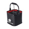 thumbnail image 1 of SIEYIO Lightweight Fishing Bucket with Handle Collapsible Bucket Fishing Water Pail, 1 of 15