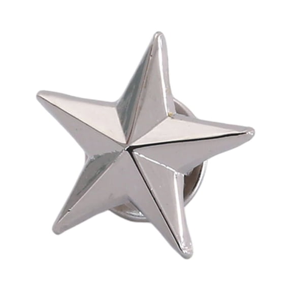 SIEYIO Metal Star Pin Chinese Style Rank Level Badge Fashion Brooch Lapel Pin Costume Decorations Service Star Symbol Signs