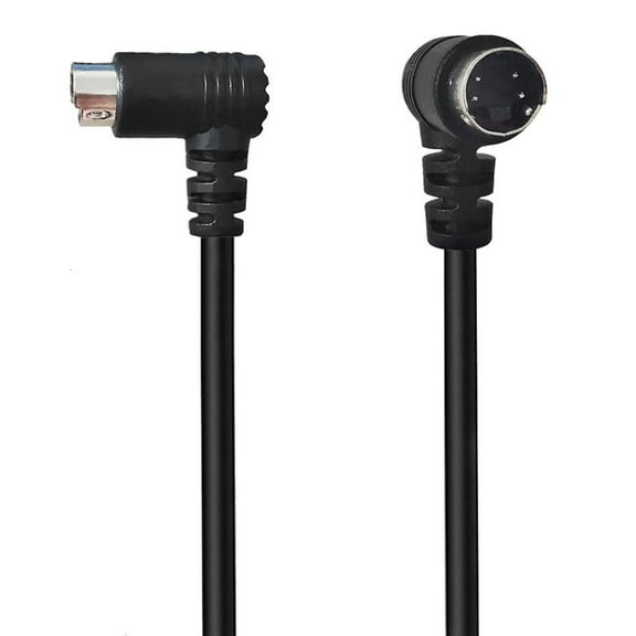 SIEYIO Mini Din 4 Pin Male to Male S Video Cable Connector Cord for Camcorders Laptops