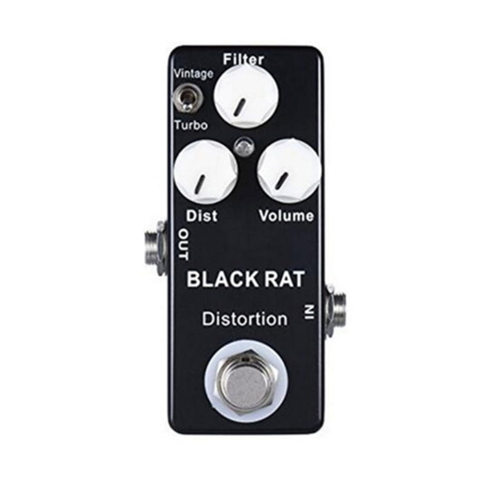 SIEYIO Mini Distortion Guitar Pedal with True Bypass Classical and T Rat Distortion Mini Size Guitar Effect Pedal