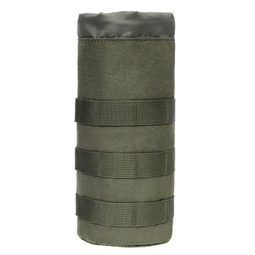 SIEYIO Molle Bottle Holder Bag Adjustable Webbing Water Bottle Holder Bag w/Drawstring