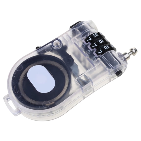 SIEYIO Motorcycle Helmets Combination Password Lock Cable Padlock Cable Lock for Cycling Helmets Backpacks Luggage Security