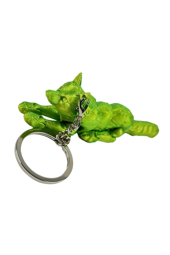 Multiple Joint 3D Wolf Keychain Portable and Easy to Carry for Creative Gifts and Decorations Household Daily Use