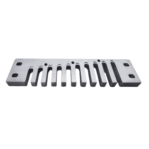 SIEYIO Multipurpose 10 Holes Blues Harmonica Tuning Comb Metal Texture for Stage