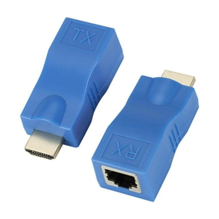 SIEYIO Networking Extension Extender Converts HDTV-compatible to RJ45 for 1080p Display Up to 30Meters For Various Devices