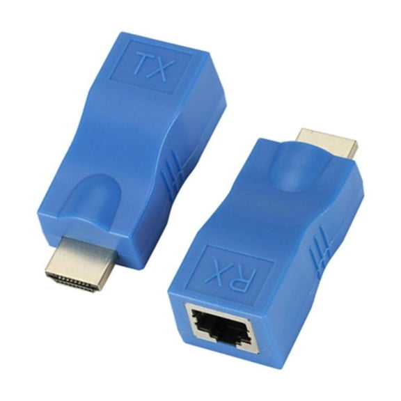 SIEYIO Networking Extension Extender Converts HDTV-compatible to RJ45 for 1080p Display Up to 30Meters For Various Devices