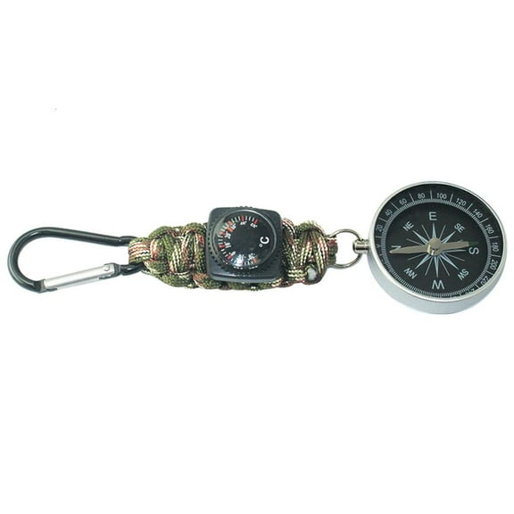 SIEYIO Outdoor Hiking Camping Multifunctional Handheld Mountain Climbing Thermometer