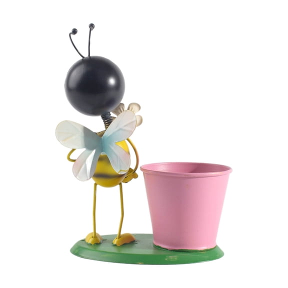 SIEYIO Outdoor Plant Pots Decorations Cute Bees Planter Container Garden Outdoor Gifts