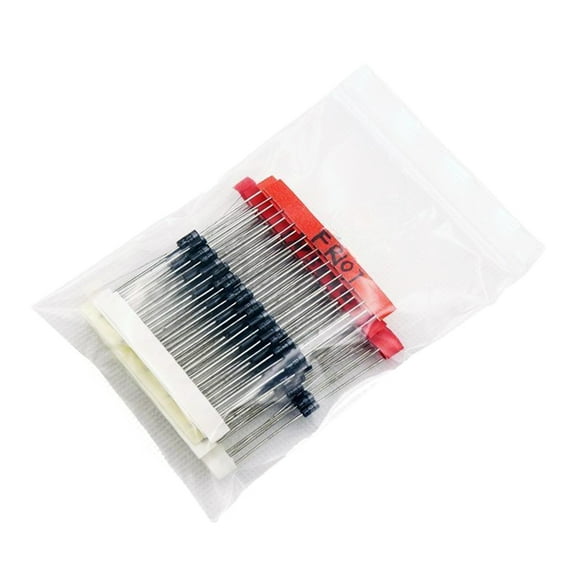 SIEYIO Pack of 100pcs 8 Sizes Diodes Straight Plug Electronic Component for DIY Project