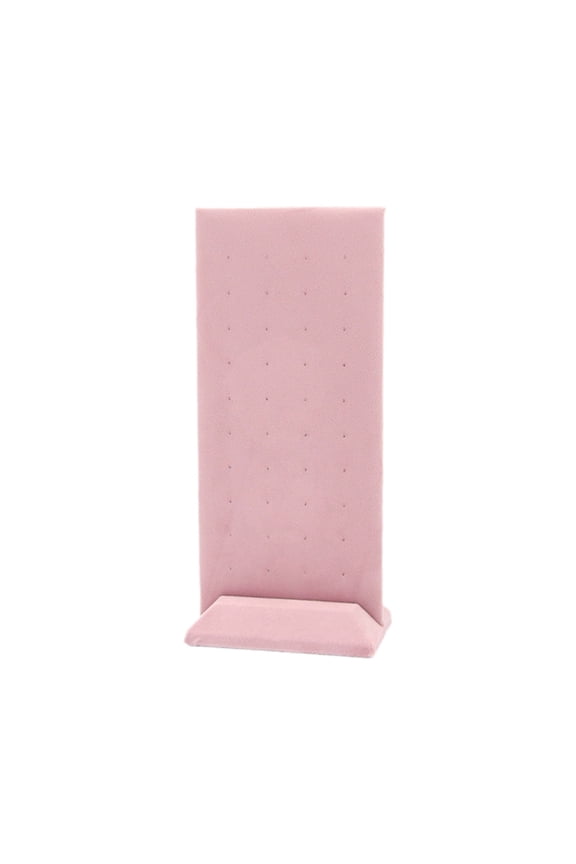 Pink Jewelry Display Props Elegant Jewelry Stand Velvets Fabric Material Jewelry Display Tray for Rings Earring Necklace
