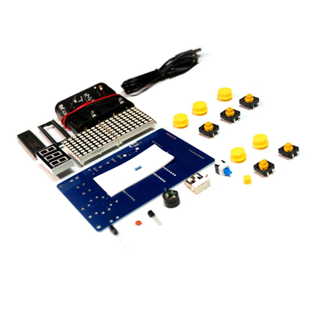 SIEYIO Pixel Game Console Production Kit Game Console DIY Soldering ...