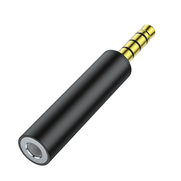 SIEYIO Portable 3.5mm to 3.5mm Coupler Male Female Stereo AUX Adapter 4-Section Gender Changer Converters Adapter