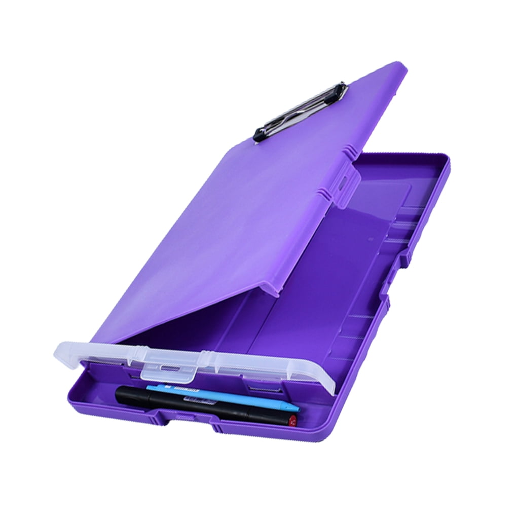 Portable File Cases SIEYIO Portable File Case with Clipboard and Pen Case Letter Size File ...