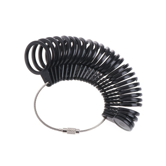 SIEYIO Portable Ring Sizer Gauges Finger Ring Sizer Jewelry Making Measurement Tools
