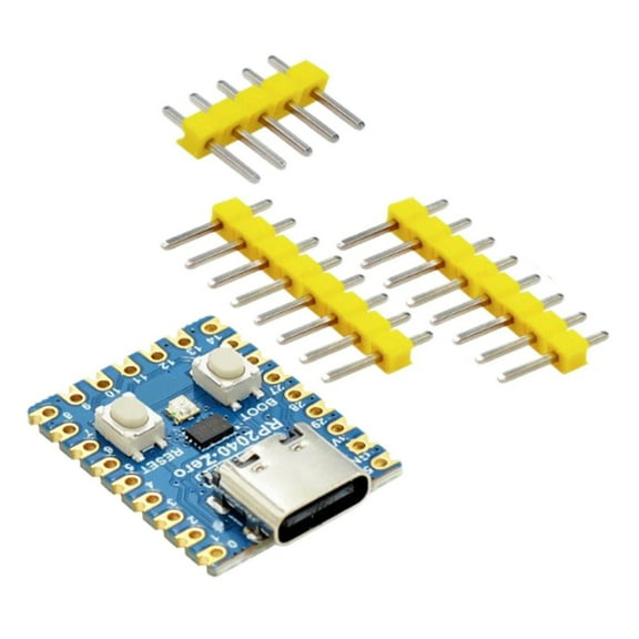 SIEYIO Pre-Soldered Header Based on Microcontroller RP2040-Zero Development Board