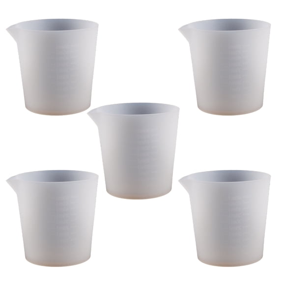 SIEYIO Precise Scale Mixing Cup Gypsum Candle Capacity Cup for Jewelry Making Paint