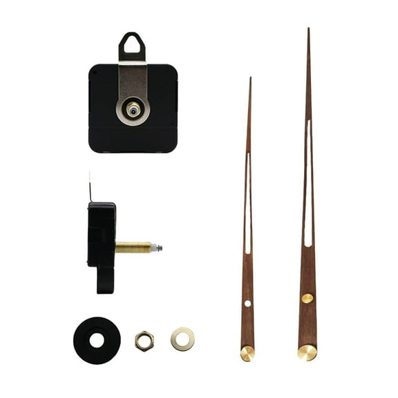 SIEYIO Professional Clock Movement DIY Clock Repair Parts Clockwork Wood Pointers Set