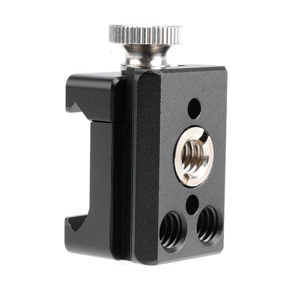 SIEYIO Quick Release Camera Mount Cheese Clamp Buckle Extension Replacement 1/4 3/8 Positioning Cheese Clip Plate Claw