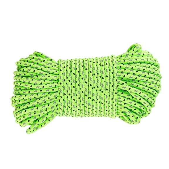 SIEYIO Reflective Paracord Tent Guyline Rope Parachute Cord Tent Lanyard Strap Enduring