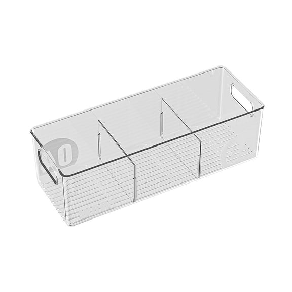 SIEYIO Refrigerator Container Transparent Modular Designs Fridge Storage Bin Container