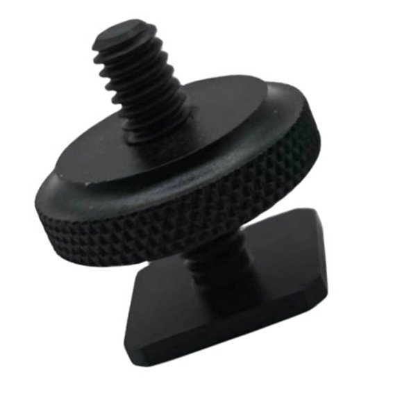 SIEYIO Reliable Metal Hot Shoe Mount 1/4Inch Screw Adapter for DSLR Cameras Accessories