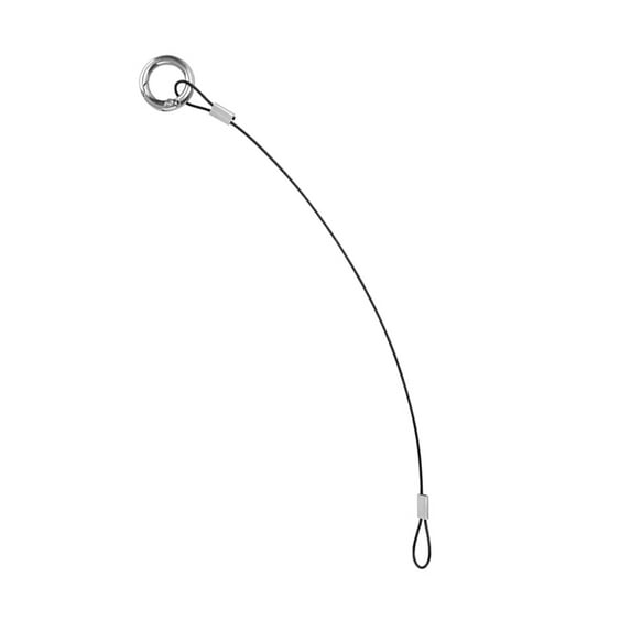 SIEYIO Safety Stainless Steel Tethers Security Tether Lanyard Kit Cable Wire for Sports Camera Action Camera Series Devices